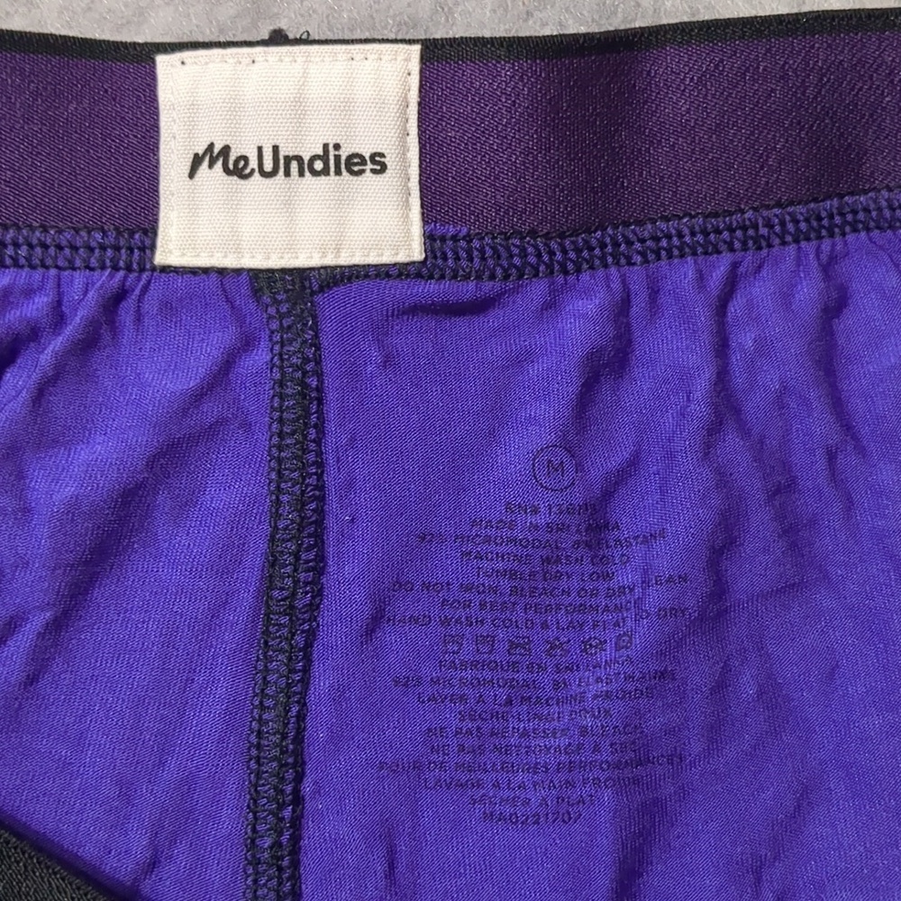 NWOT MeUndies Glow in the Dark Skull Men's Button Boxers Medium - Picture 8 of 8